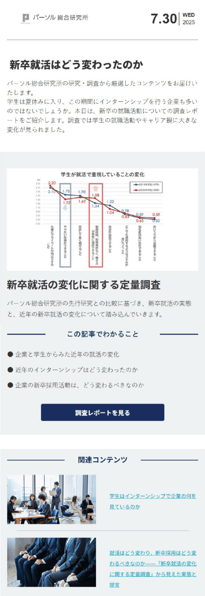シンクタンクメルマガ配信イメージ