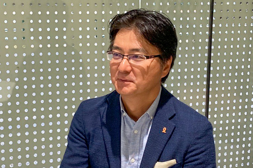 前川氏インタビュー風景