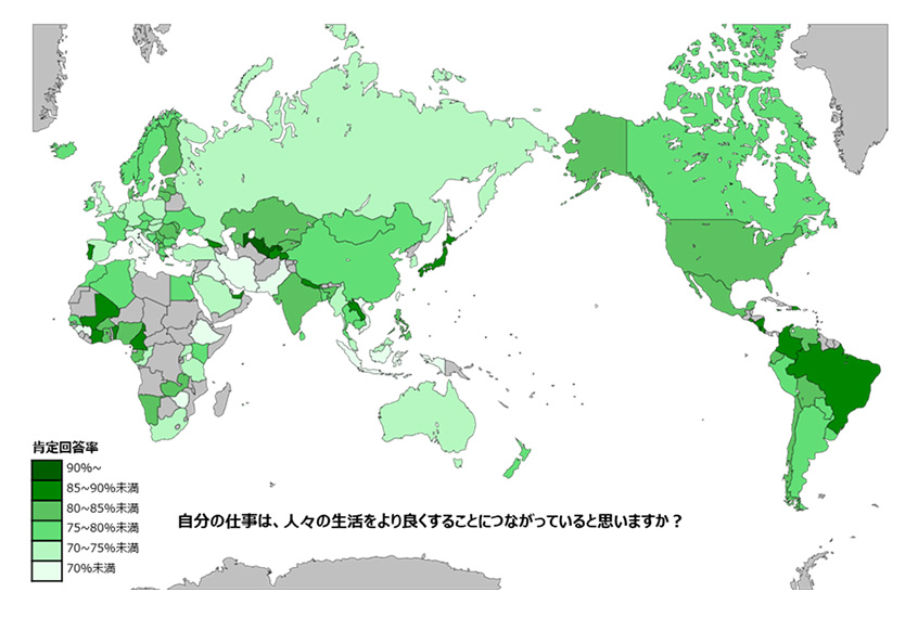 Q２ 仕事の評価
