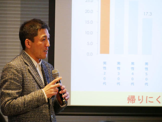 立教大学 中原淳教授登壇の様子