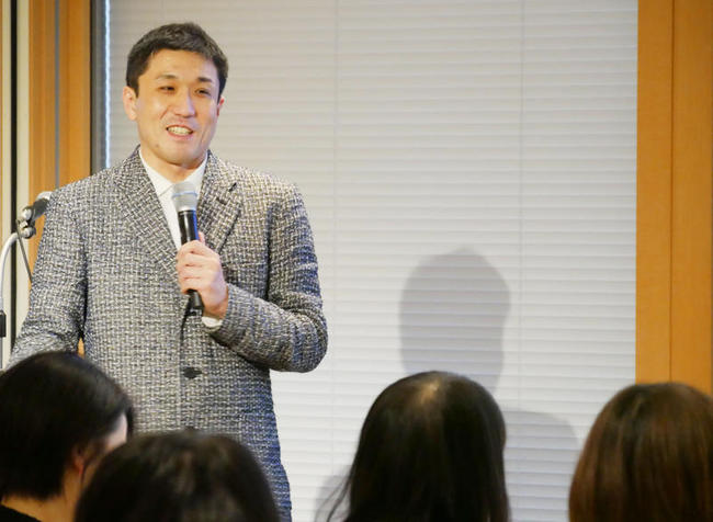 立教大学 中原淳教授登壇の様子