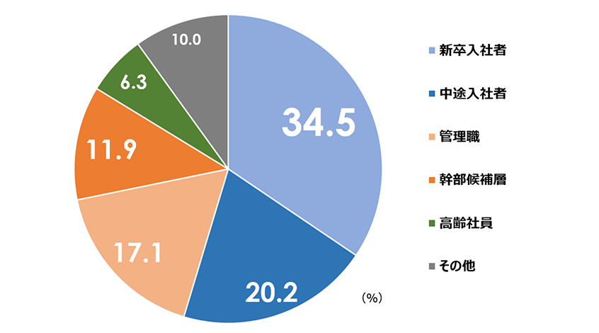 人材開発予算配分