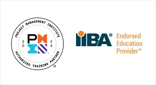 PM、BAの世界的な普及団体PMI®、IIBA®の認定 教育機関としての信頼と実績